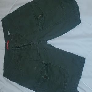 Olive green short